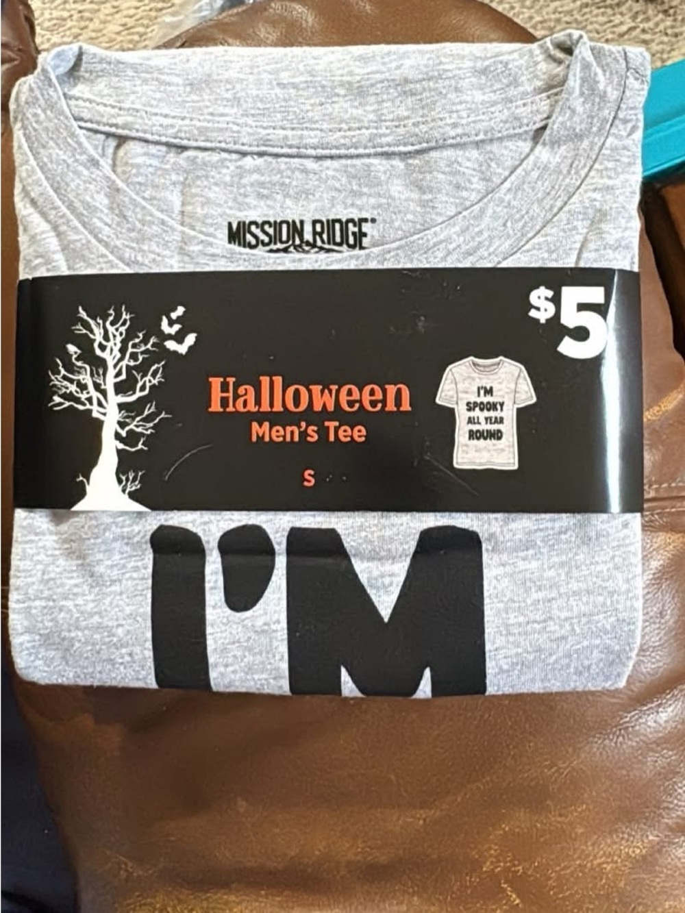 Mission Ridge Men's Gray Halloween Graphic Tee